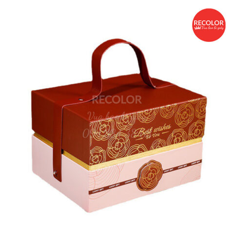 HỘP CỨNG CAO CẤP TẦNG CÓ QUAI XÁCH HC0044 RECOLOR
