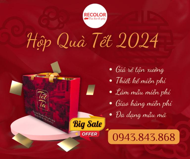 Hộp cứng cao cấp làm quà tặng