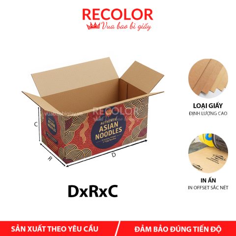 Thùng carton đựng mì khô 5 lớp-TCP006