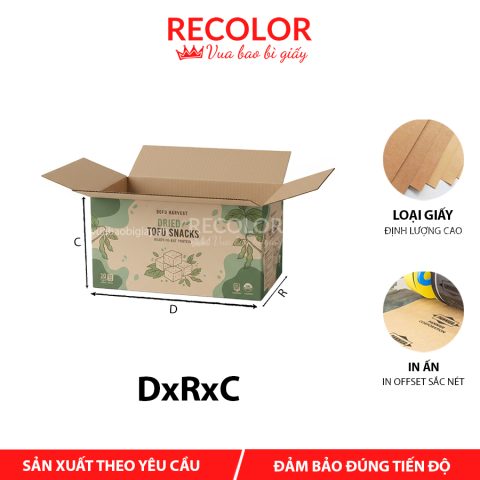 Thùng carton đựng đậu hũ khô 5 lớp-TCP010
