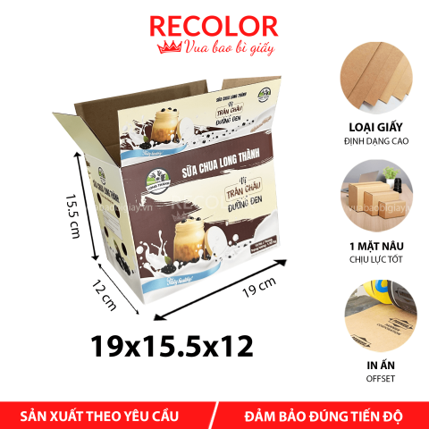 Hộp Carton Sóng E - HCS0049 RECOLOR