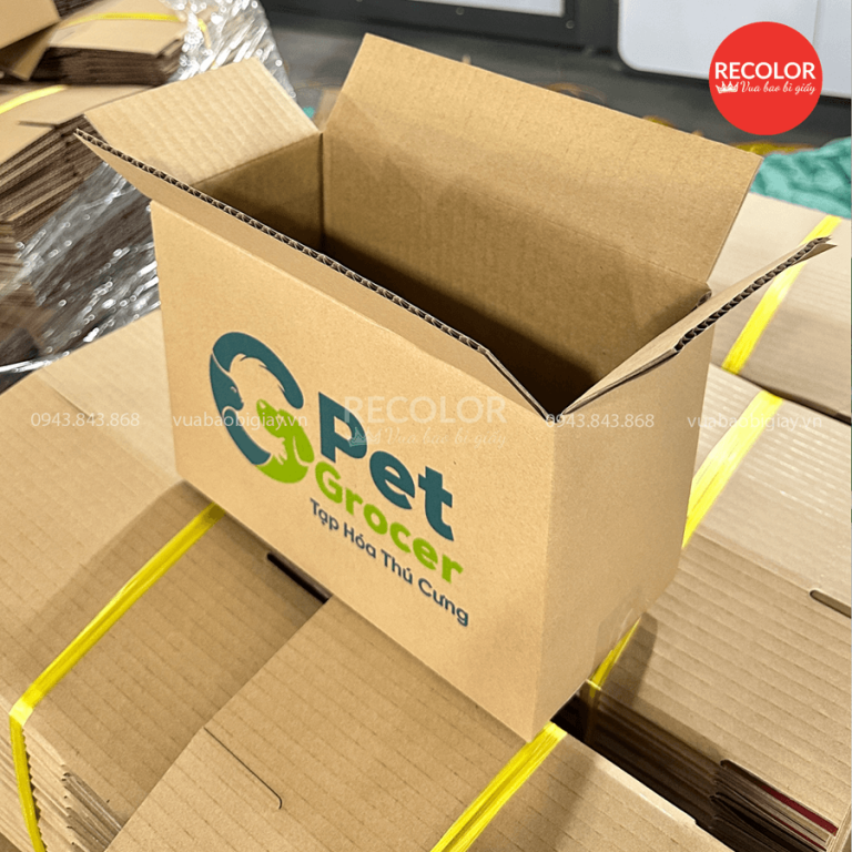 Cấu tạo thùng carton 3 lớp Sóng C