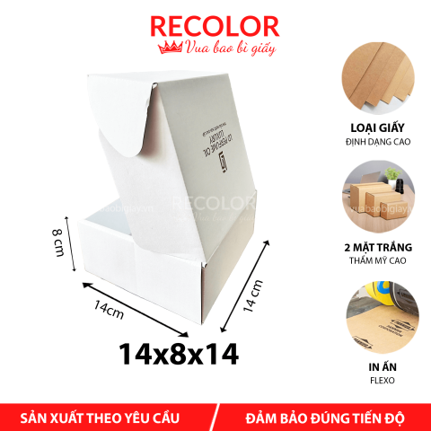 Hộp Carton Sóng B - HCS0052 RECOLOR
