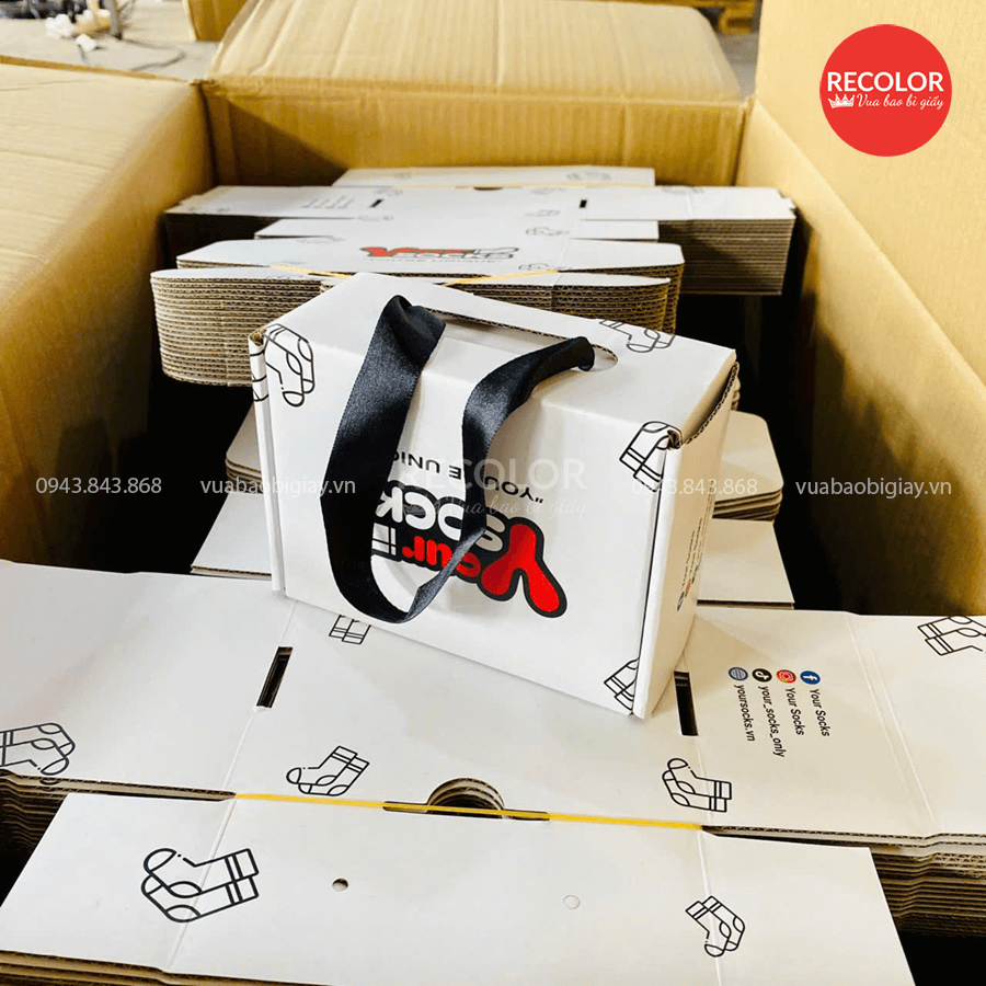 Hộp carton có quai