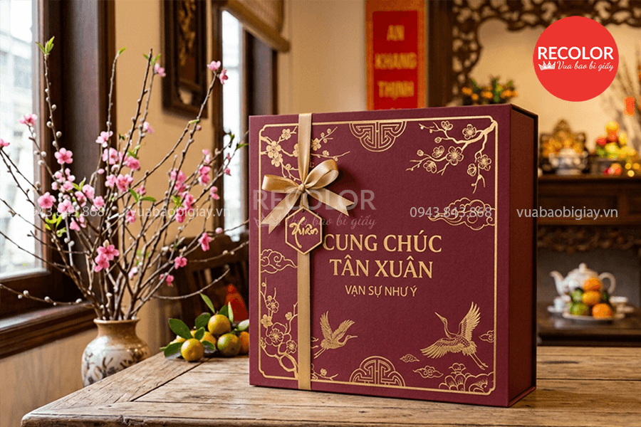 Xu hướng thiết kế vỏ hộp đựng quà tết năm 2027