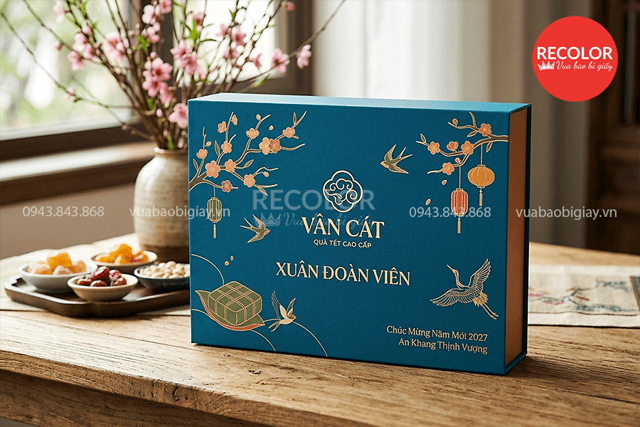 Tại sao doanh nghiệp lại nên đặt sản xuất vỏ hộp đựng quà tết?