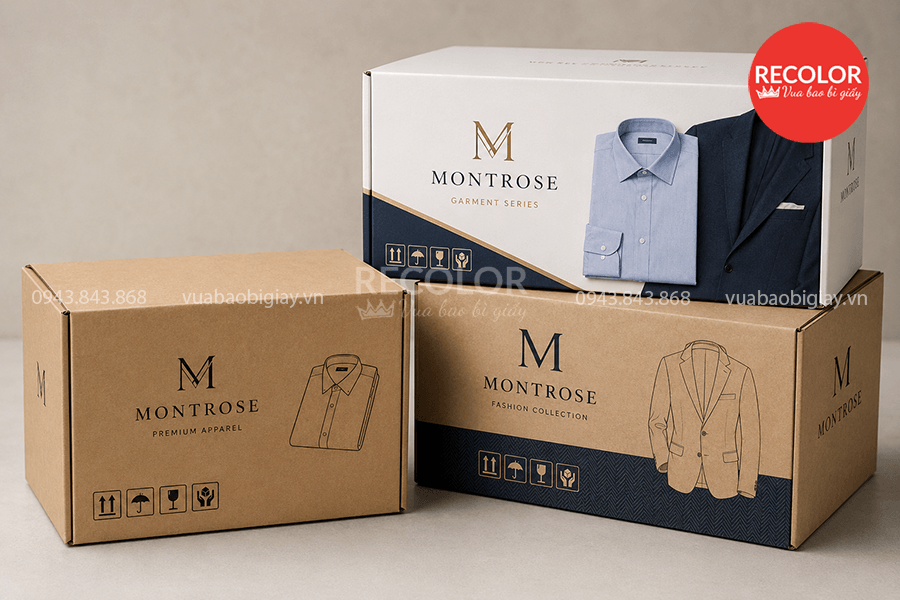 Những yếu tố ảnh hưởng tới giá thùng carton đựng may mặc